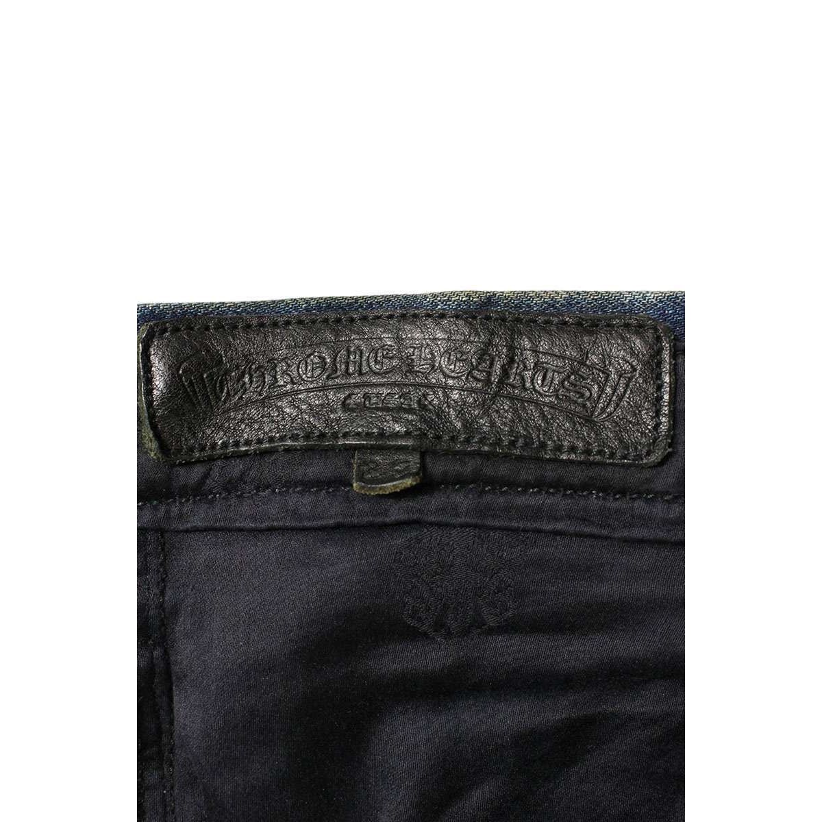 Chrome Hearts Chrome Hearts Flare Cut-off Denim Pants Size US 29 - 5 Thumbnail