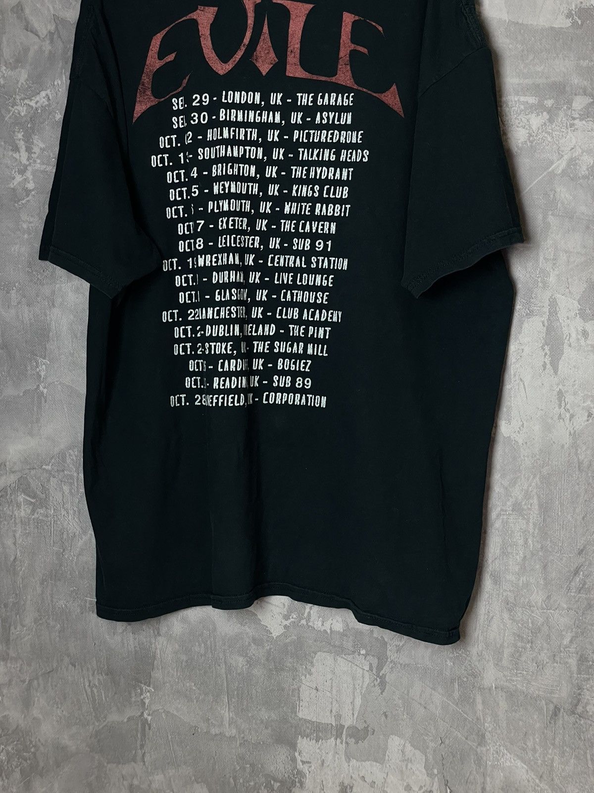 Band Tees × Vintage Evile vintage band tour t shirt dark metal AOP Size US XXL / EU 58 / 5 - 10 Thumbnail