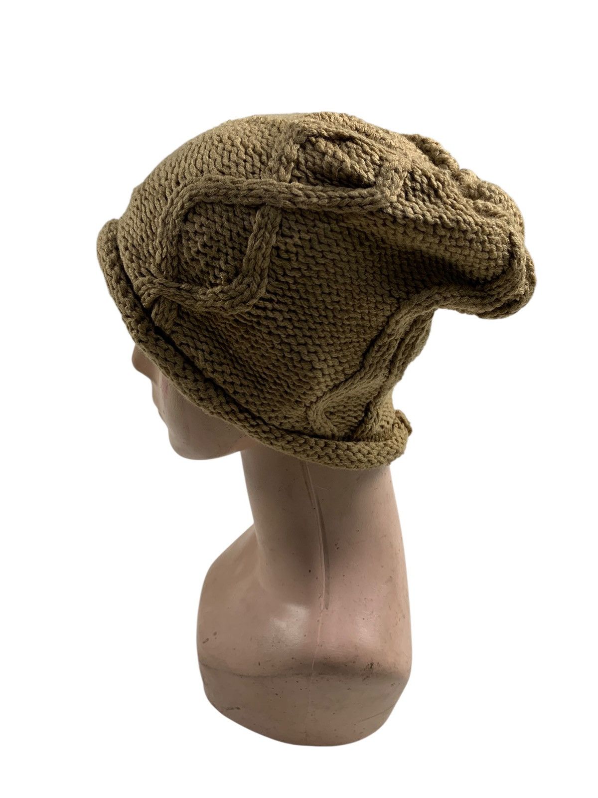 Kapital Crochet knitted beanie hats rare Size ONE SIZE - 3 Thumbnail