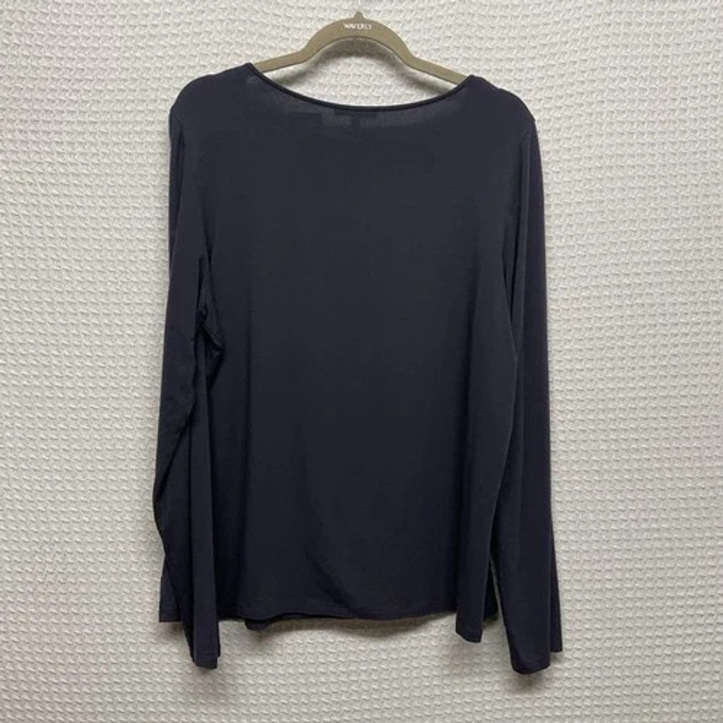 Eileen Fisher Eileen Fisher Everyday Essential Short Sleev TShirt Women XL Size XL / US 12-14 / IT 48-50 - 6 Thumbnail