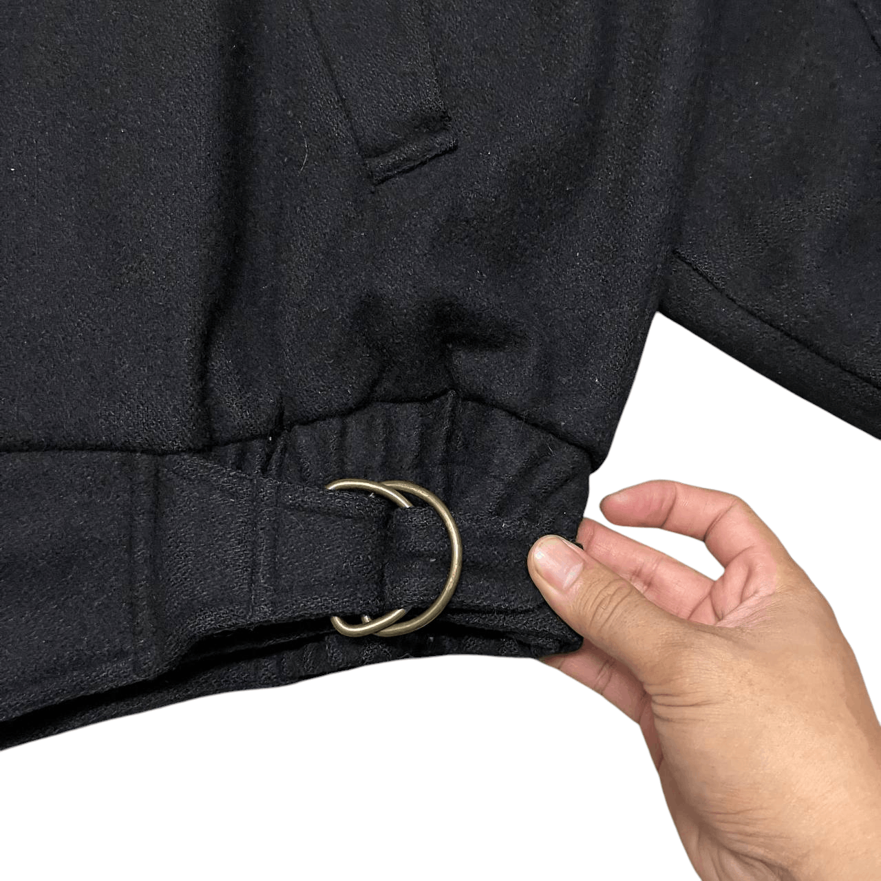 Issey Miyake Vintage Zacken Wool Bomber Style Jacket Issey Miyake Inspire Size US M / EU 48-50 / 2 - 6 Thumbnail