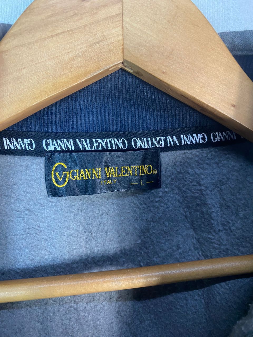 Japanese Brand Gianni Valentino half zipper sweatshirt Size US M / EU 48-50 / 2 - 3 Thumbnail