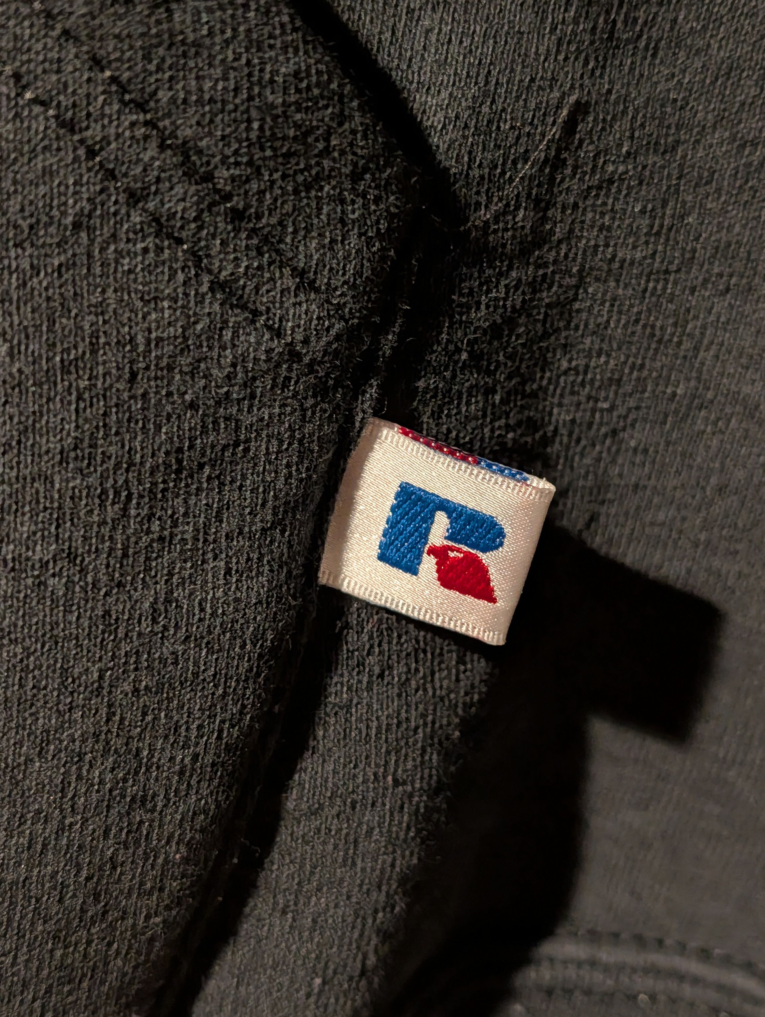 Russell Athletic Vintage 90s Russell Athletic Plain Blank Hoodie Sweatshirt Size US XL / EU 56 / 4 - 4 Thumbnail