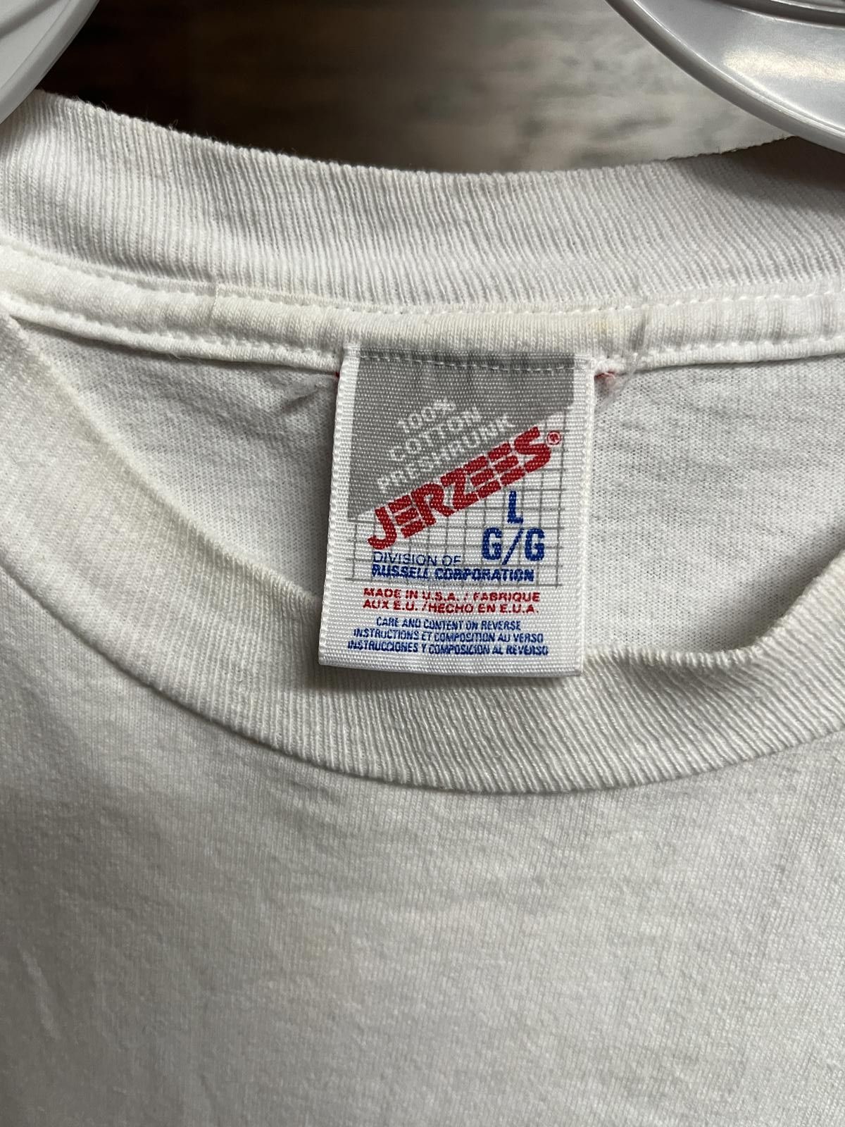Jerzees VTG CNN International Promo Tee - The World's News Leader -L Size US L / EU 52-54 / 3 - 2 Thumbnail