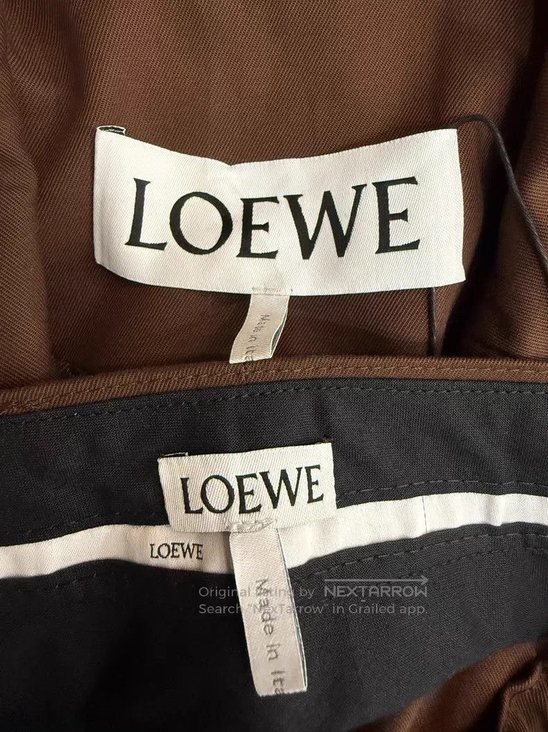 Loewe Loewe 2025 Fall/Winter Belt Jacket + Short Skirt Set Size XXS / US 00 / IT 34 - 7 Thumbnail