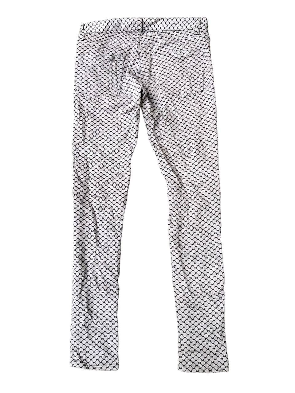 Undercover Sue Undercover 13AW Mest Print Stretch Skinny Pants Size 28" / US 6 / IT 42 - 2 Thumbnail