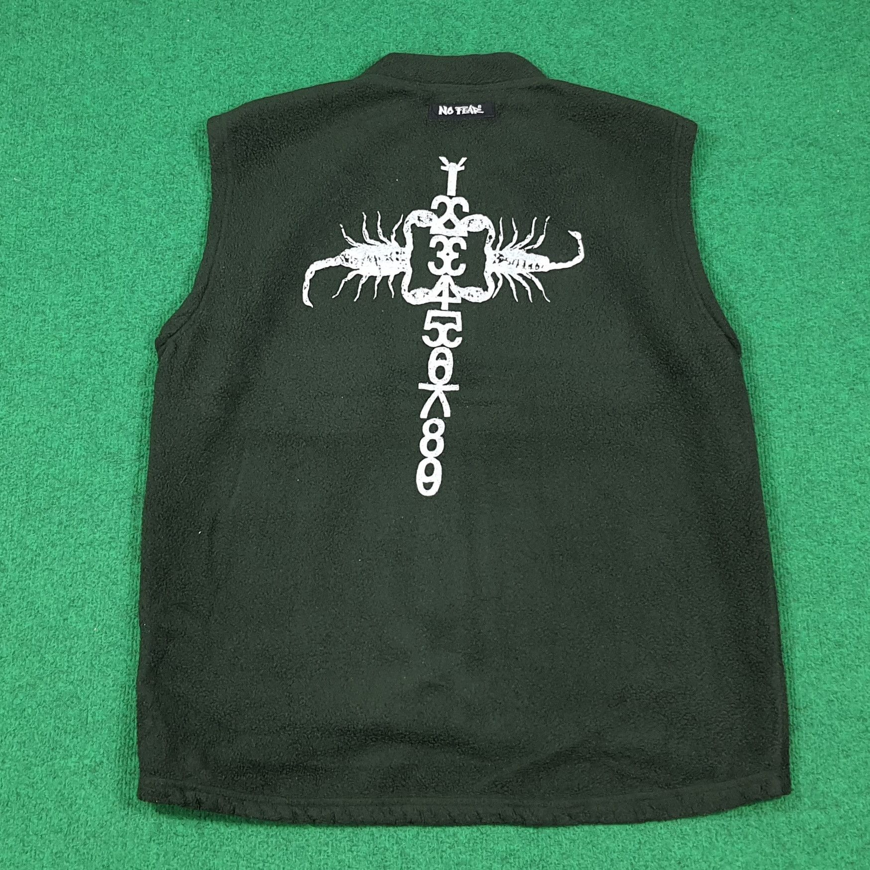 No Fear Vintage 90s No Fear Fleece Vests Gorpcore Style C279N19 Size US L / EU 52-54 / 3 - 1 Thumbnail