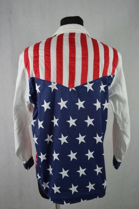 Vintage Vintage USA Flag Stockerpoint Shirt S Size US S / EU 44-46 / 1 - 2 Thumbnail