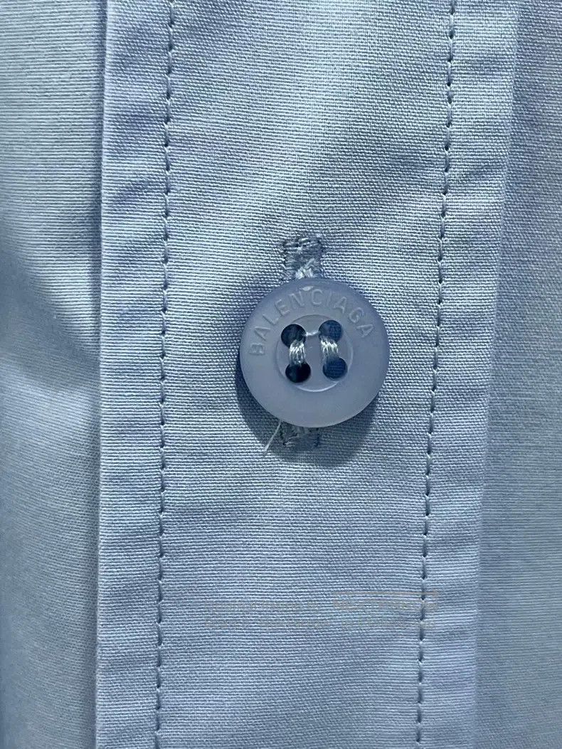 Balenciaga Balenciaga Back print solid color long-sleeve shirt Size US S / EU 44-46 / 1 - 5 Thumbnail