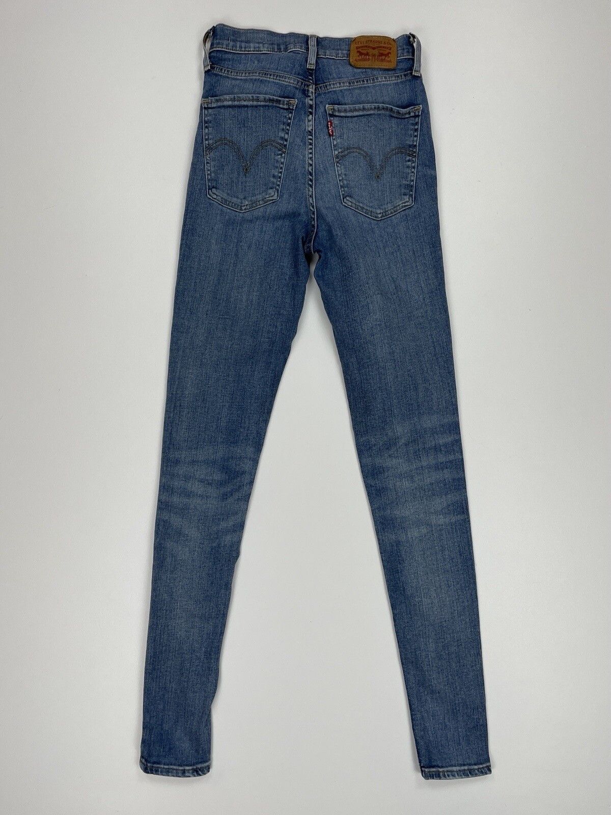 Levi's Levi's Premium Mile High Waist Skinny Jeans Blue Size 25 Size 25" / US 0 / IT 36 - 9 Thumbnail