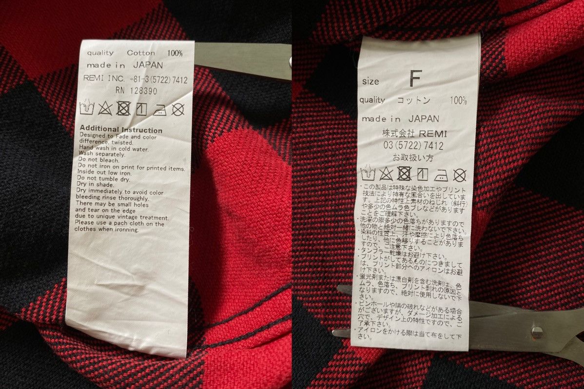 Remi Relief Vintage Remi Relief Heavy-Duty Plaid Flannel Size US S / EU 44-46 / 1 - 4 Thumbnail