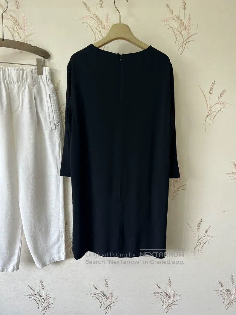 The Row The Row High-end black minimalist straight dress Size S / US 4 / IT 40 - 3 Thumbnail