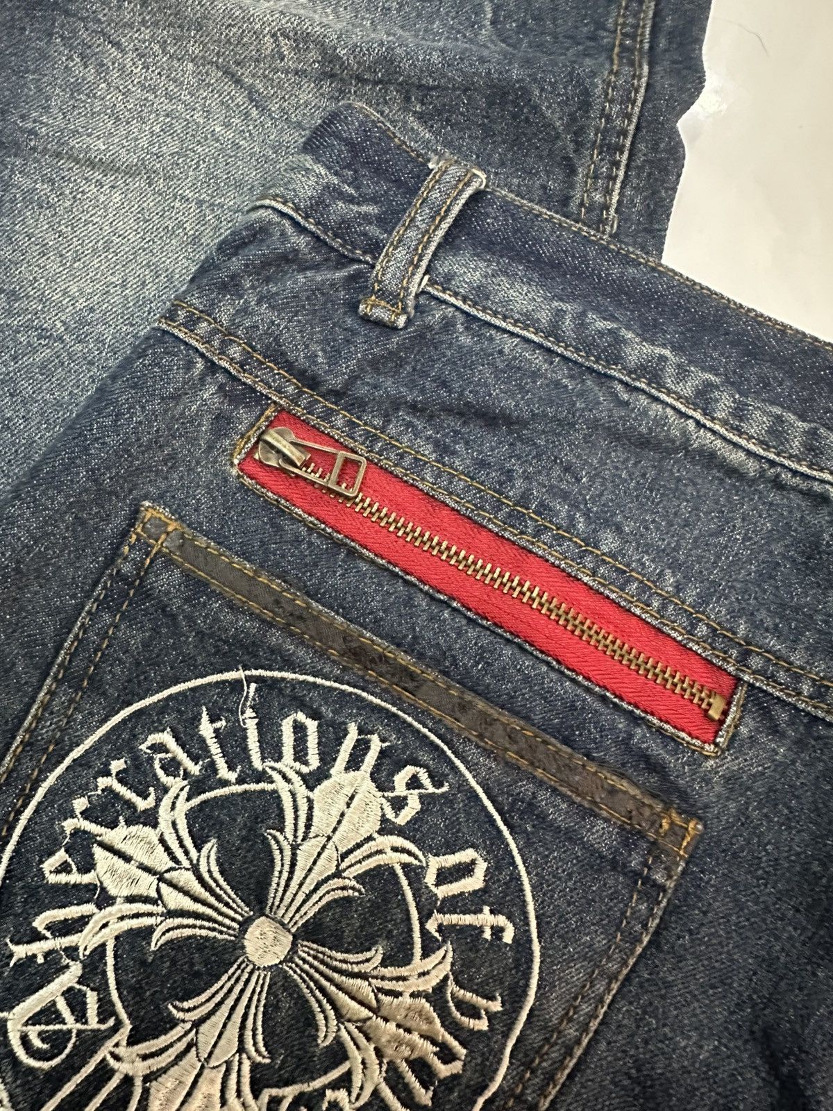 Other ABERRATIONS OF YOUTH Cross Denim Size US 34 / EU 50 - 14 Thumbnail