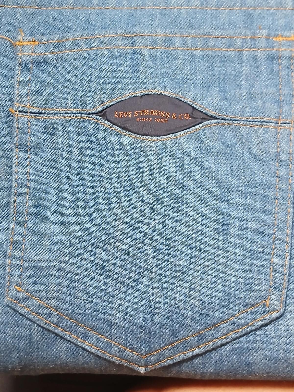 Levi's 1980 Levi's Olympic Games Bootcut 36x30 Orange Tab Jeans Size US 36 / EU 52 - 3 Thumbnail