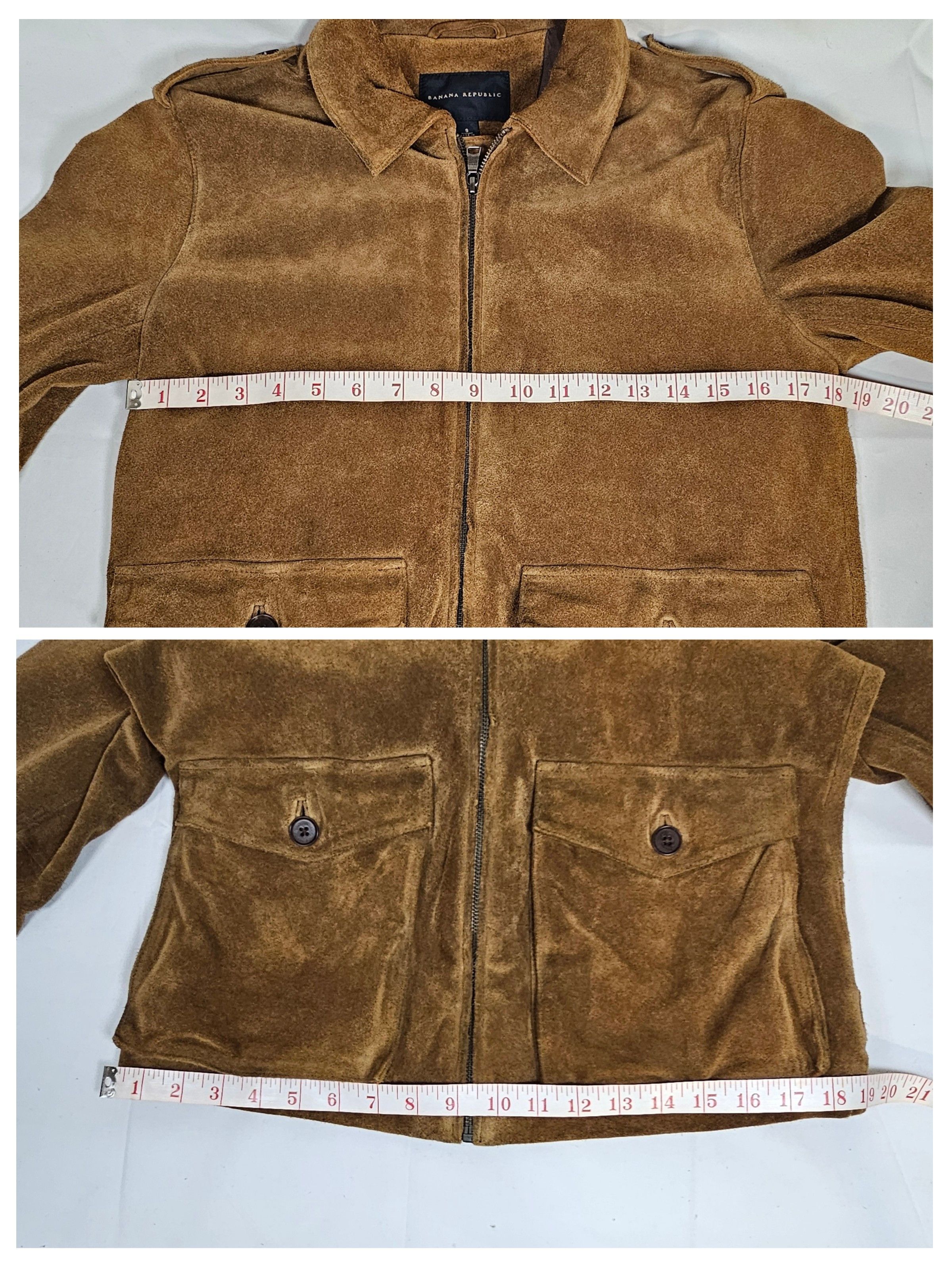 Banana Republic Banana Republic Suede Jacket, Vintage Men's Small EUC Size US S / EU 44-46 / 1 - 4 Thumbnail