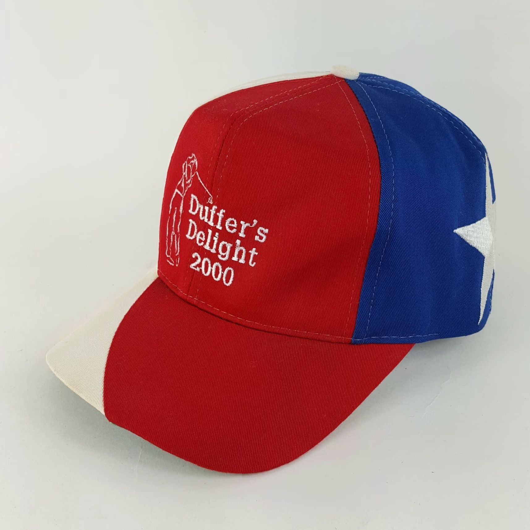 Katin VINTAGE Y2K Duffer's Delight Splash Trucker Hat Snapback Adjustable Golf Cap Mens Hat Size ONE SIZE - 3 Thumbnail
