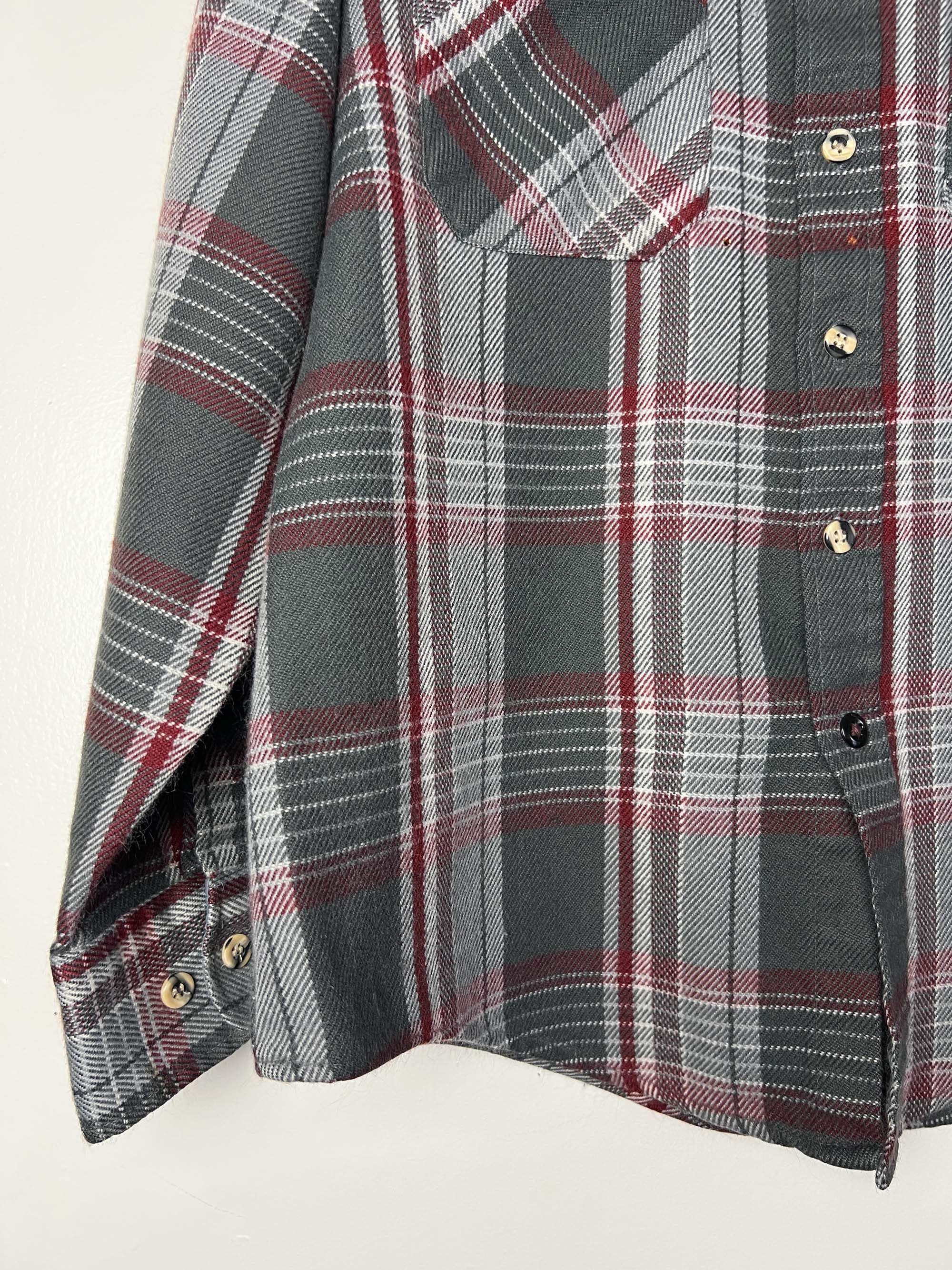 Vintage Vintage 1970's-1980's Sears Roebuck and Co. Style Flannel Size US L / EU 52-54 / 3 - 4 Thumbnail