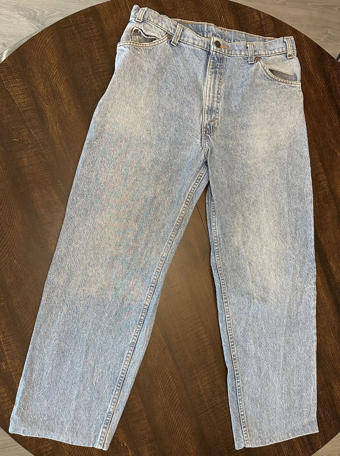 Levi's VTG 90’s Men’s Levi’s Orange Tab Jeans-33x27(Hemmed) Size US 33 - 3 Thumbnail