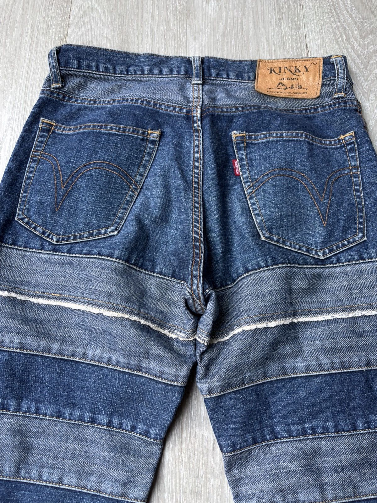Hysteric Glamour × Japanese Brand HYSTERIC GLAMOUR haggi jeans Size US 27 - 10 Thumbnail