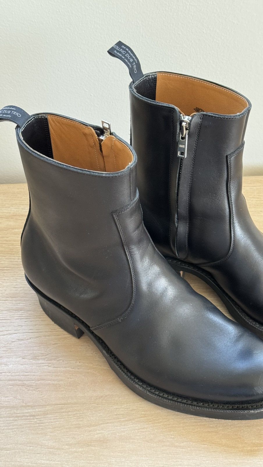 Rolling Dub Trio RARE! Rolling Dub Trio Gleaners Side-Zip Boots, Size 9 Size US 9 / EU 42 - 3 Thumbnail