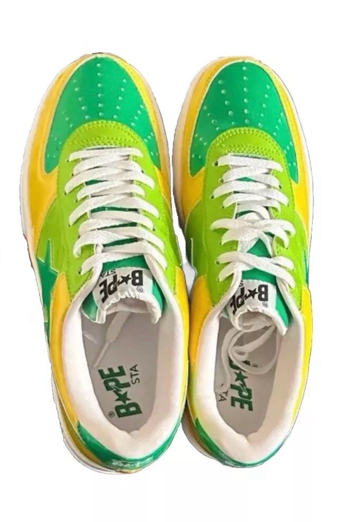 Bape 🔥OG A Bathing Ape Bapesta FS-001 Size US 9.5 / EU 42-43 - 6 Thumbnail