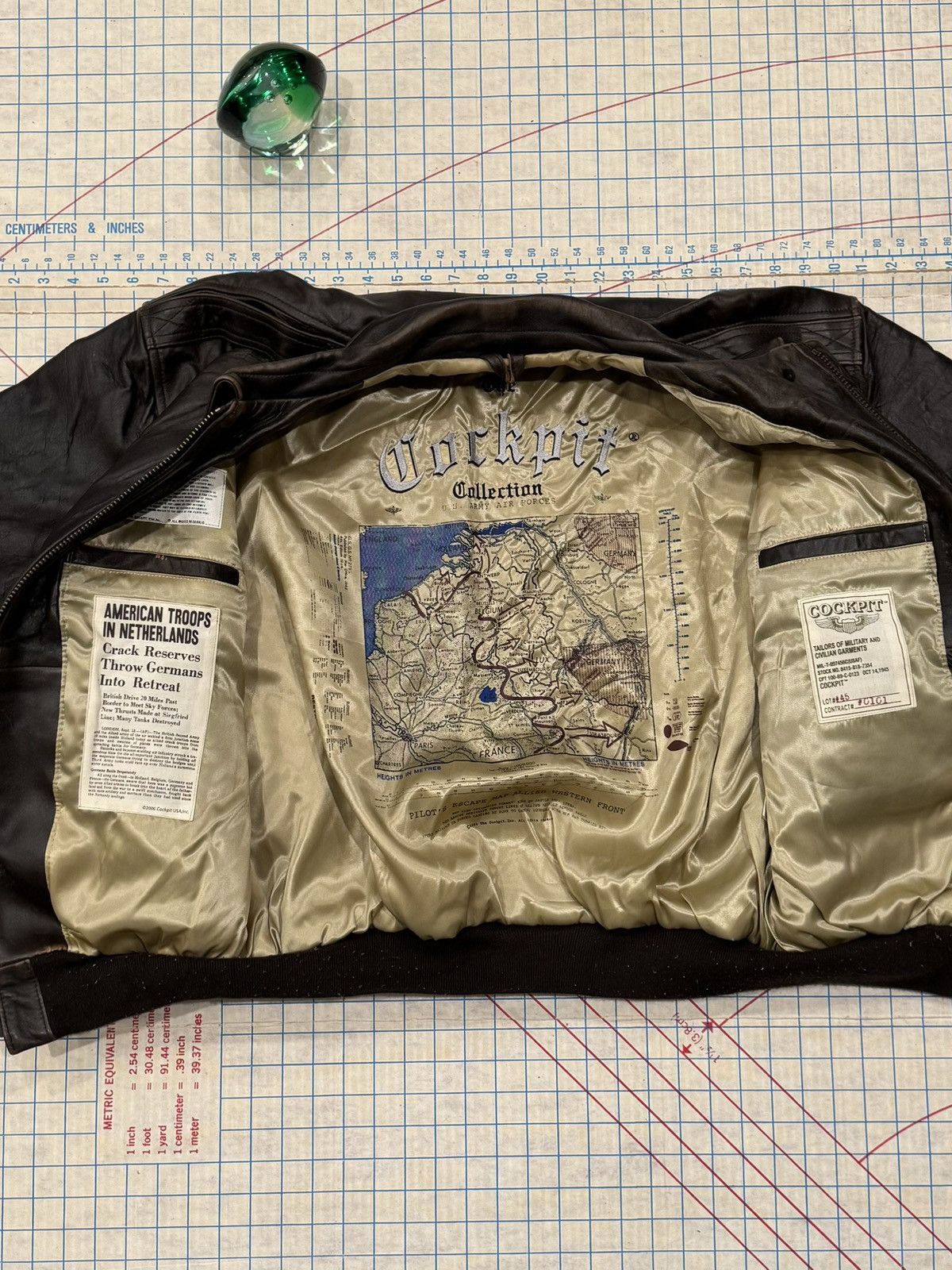 Cockpit USA The Cockpit Las Vegas Lady Type A-2 Leather Bomber Large Size US L / EU 52-54 / 3 - 13 Thumbnail