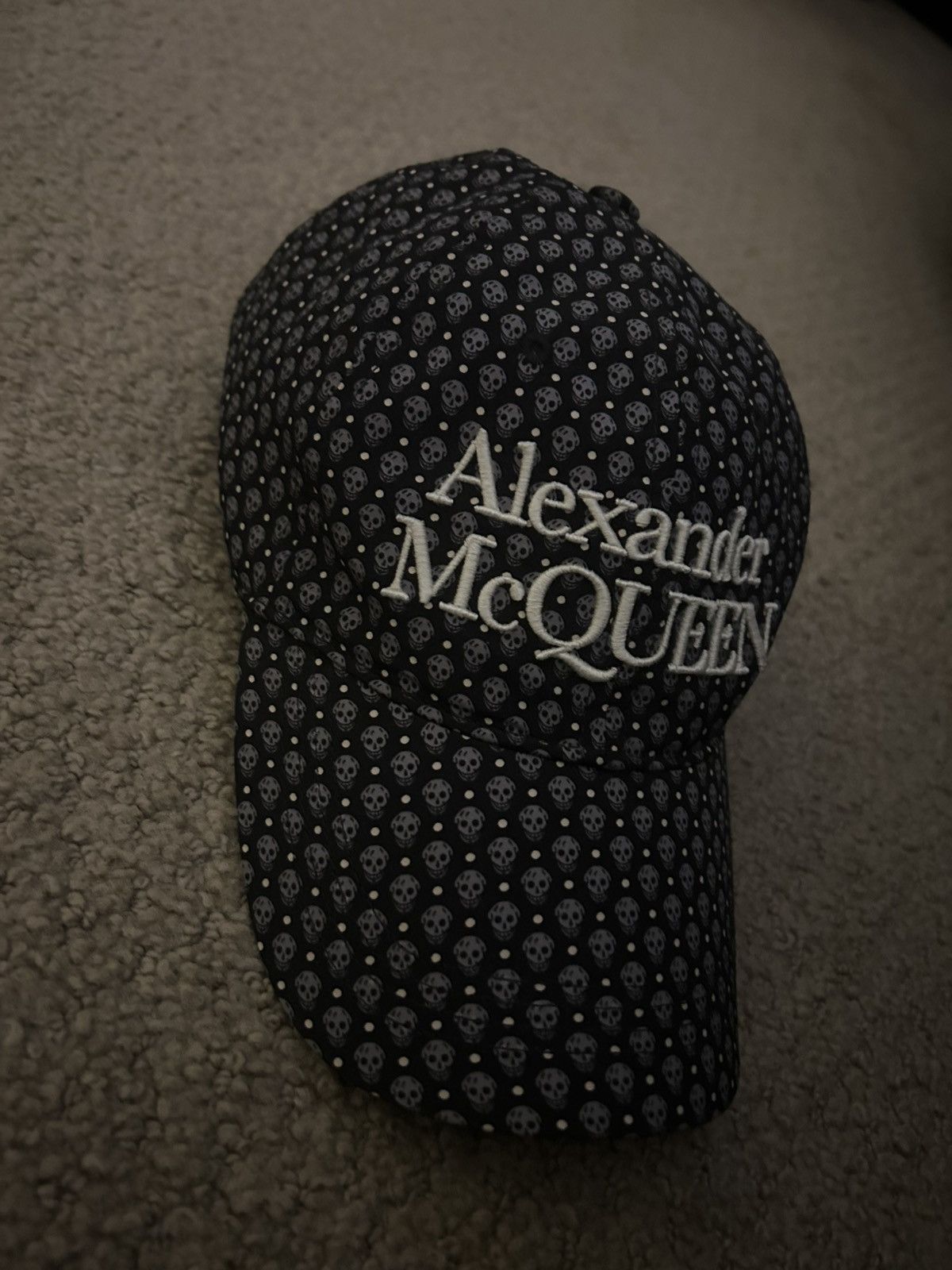 Alexander McQueen Alexander McQueen skull monogram hat Size ONE SIZE - 2 Thumbnail