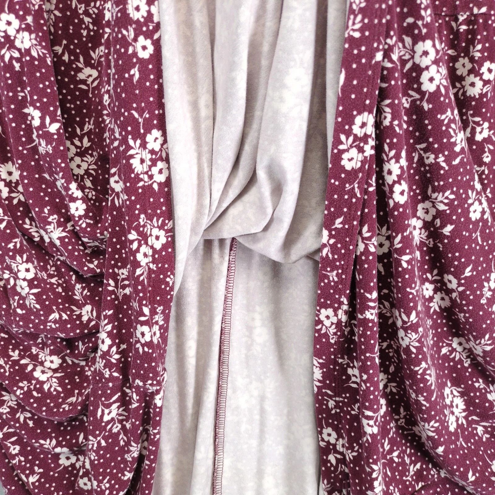 Old Navy Old Navy Burgundy Floral Tank Dress Sz XL Stretch Flowy Size XL / US 12-14 / IT 48-50 - 9 Thumbnail