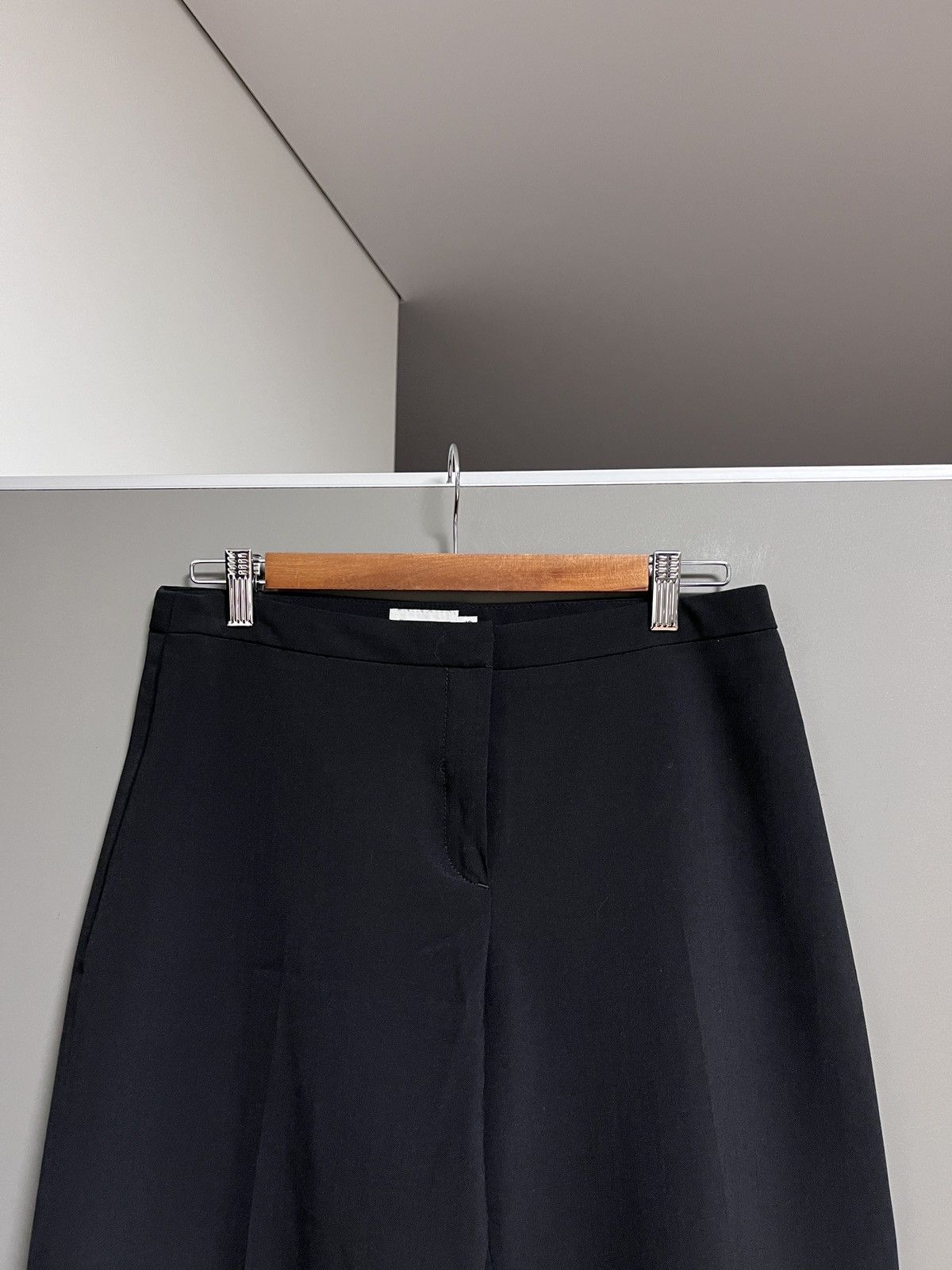 Moncler Moncler Wide Leg Palazzo Classic Formal Pants Size 34" / US 12 / IT 48 - 17 Thumbnail