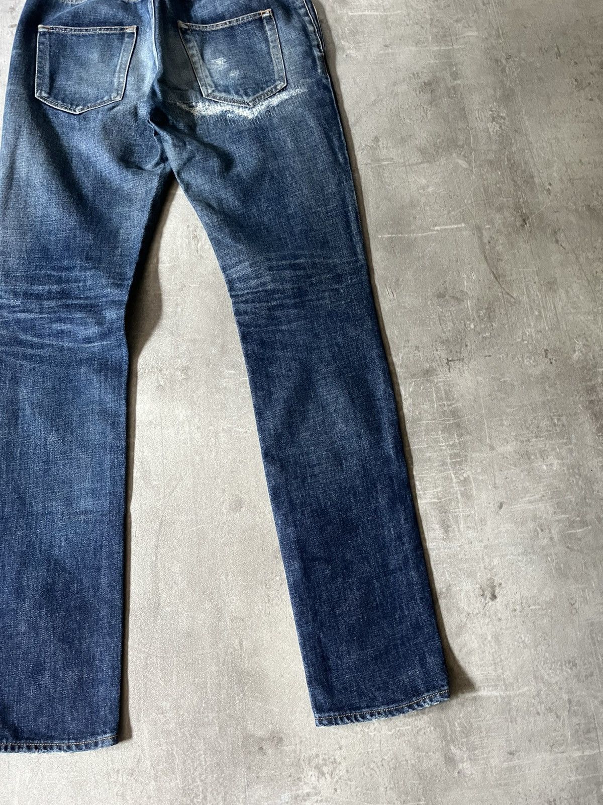 Saint Laurent Paris Saint Laurent A/W 18 washed distressed jeans Size US 30 / EU 46 - 13 Thumbnail