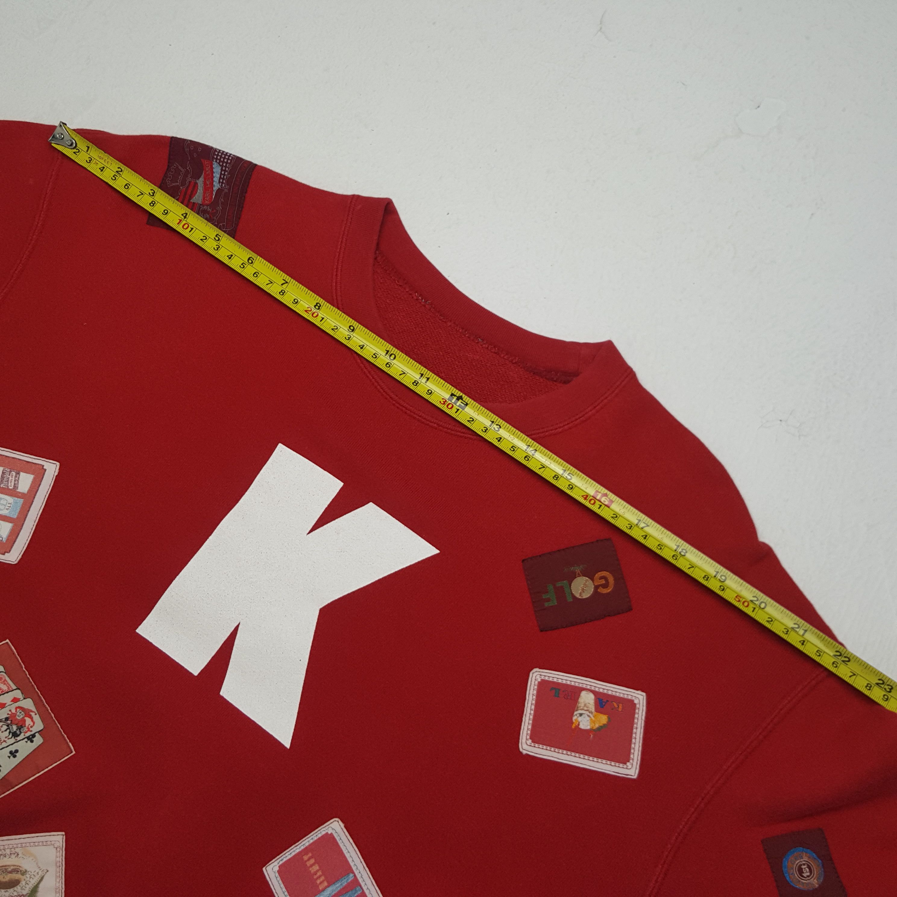 Karl Helmut × Vintage Vintage Karl Helmut Patchwork Sweatshirt Size US L / EU 52-54 / 3 - 6 Thumbnail