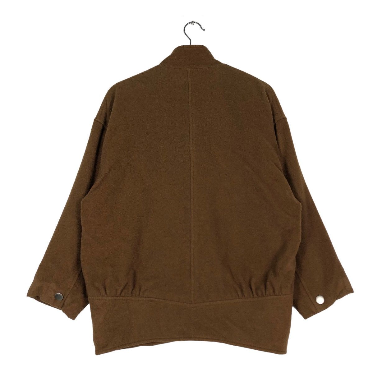Japanese Brand 🔥Vintage Wool Fly Bomber Jacket Gio Sport Japan Made Size US L / EU 52-54 / 3 - 8 Thumbnail