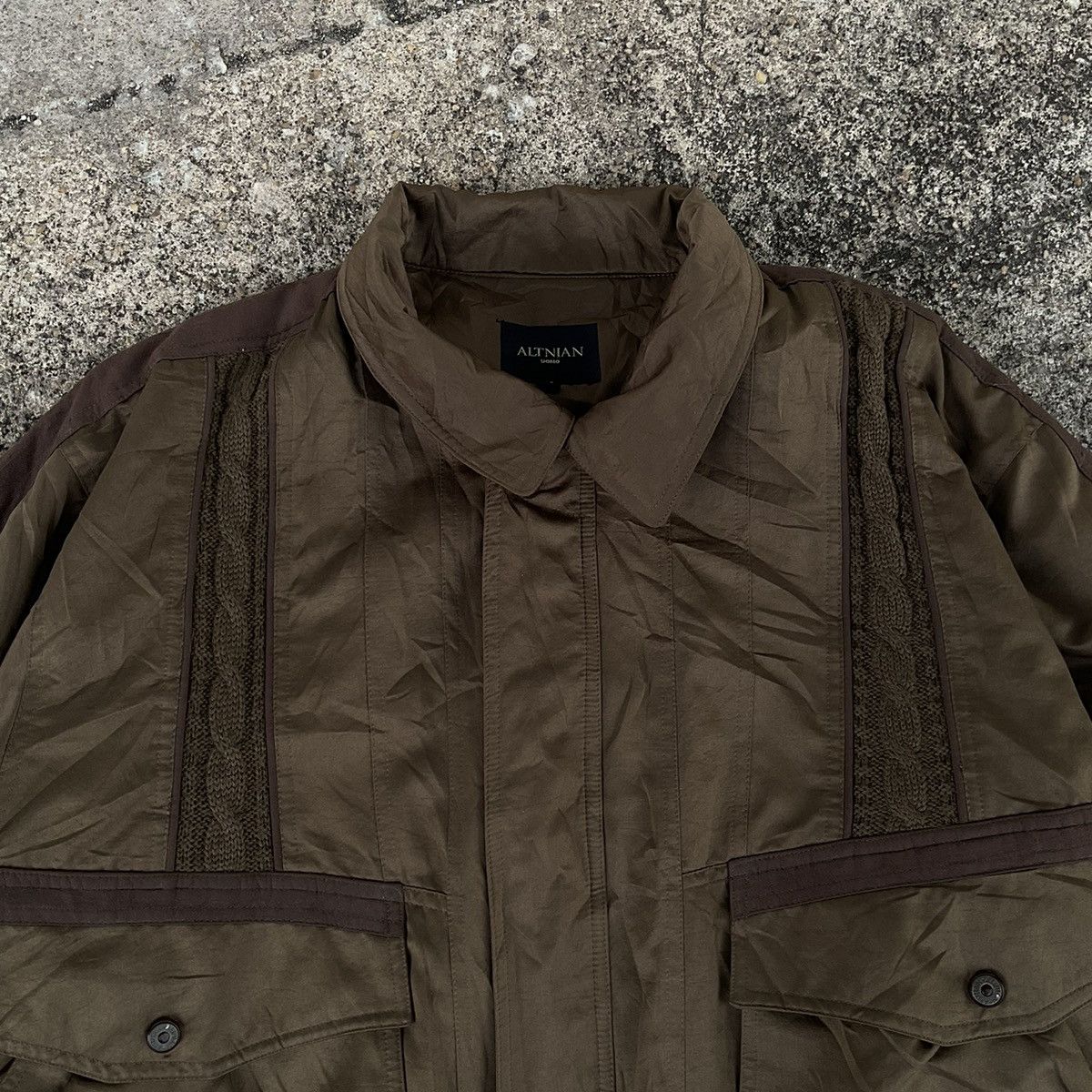 Japanese Brand × Vintage 🔥SALE🔥 Vintage Bomber ALTNIAN uomo Jacket Size US M / EU 48-50 / 2 - 2 Thumbnail