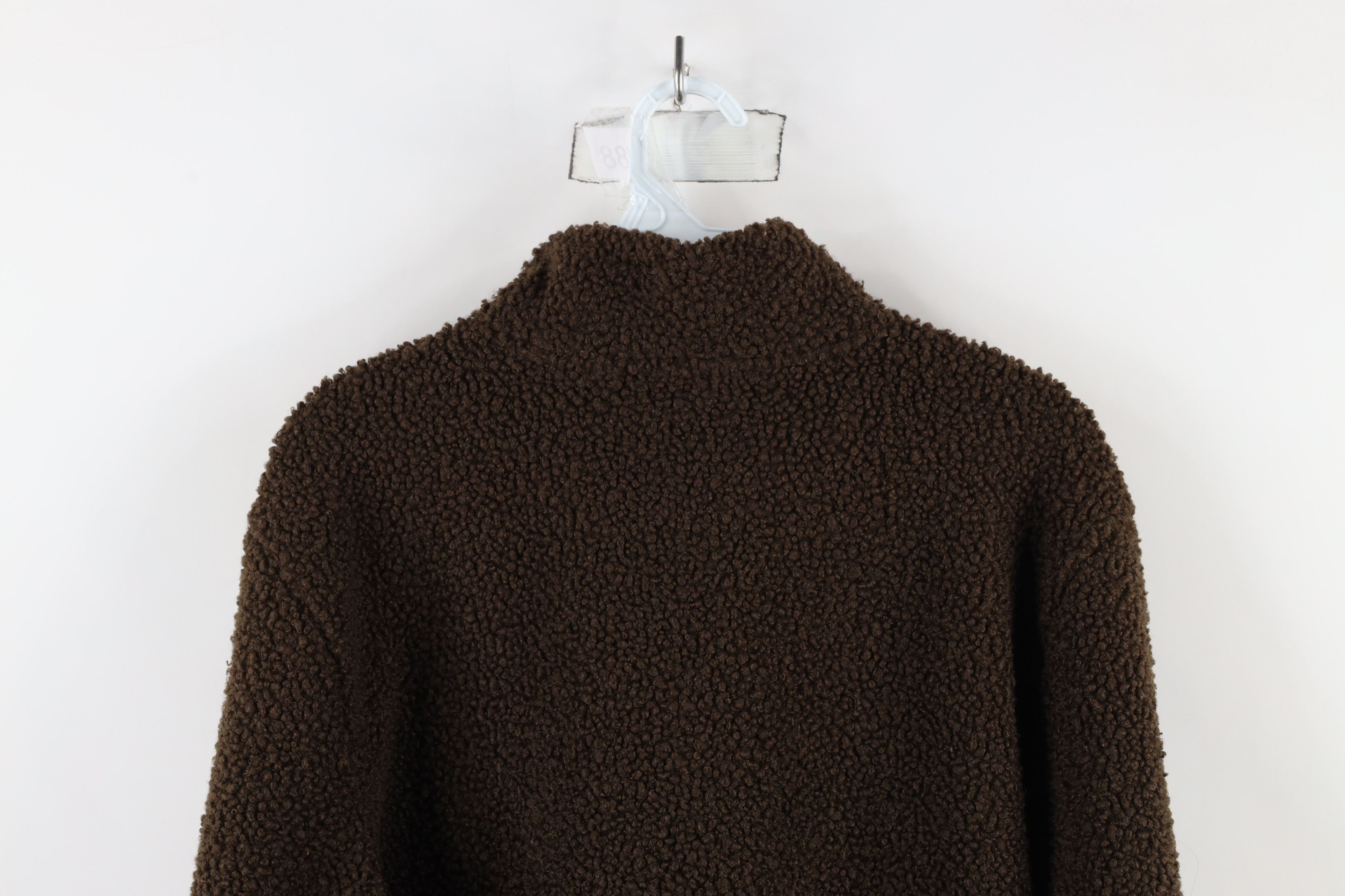 Lands' End × Vintage Vintage Lands End Pile Fleece Snap Button Pullover Sweater Size US M / EU 48-50 / 2 - 12 Thumbnail