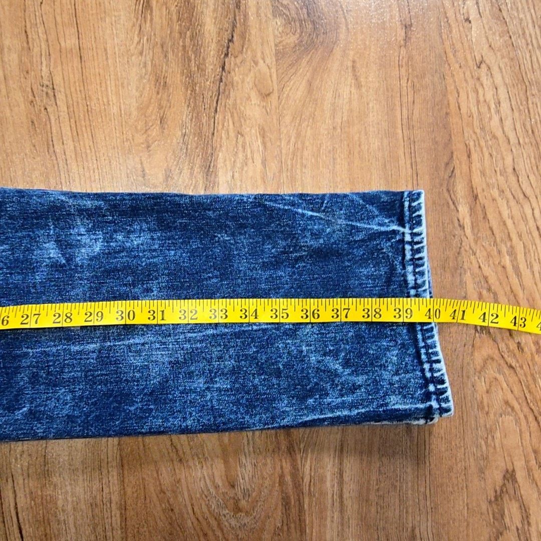 Levi's Levi's Acid Wash Jeans Classic Straight Leg Denim 36x30 Size US 36 / EU 52 - 15 Thumbnail
