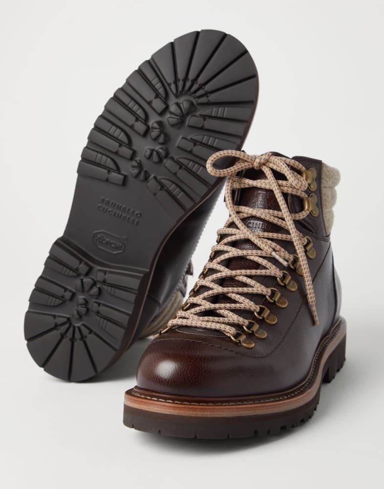 Brunello Cucinelli o1w1db10825 Pair Of Ankle Boots in Brown Size US 11 / EU 44 - 4 Thumbnail