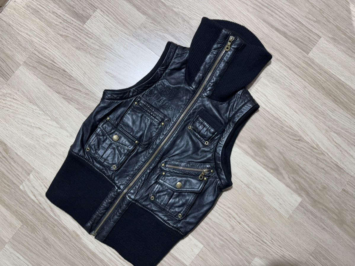 Harley Davidson Harley Davidson Leather vest jacket XS Size XS / US 0-2 / IT 36-38 - 3 Thumbnail