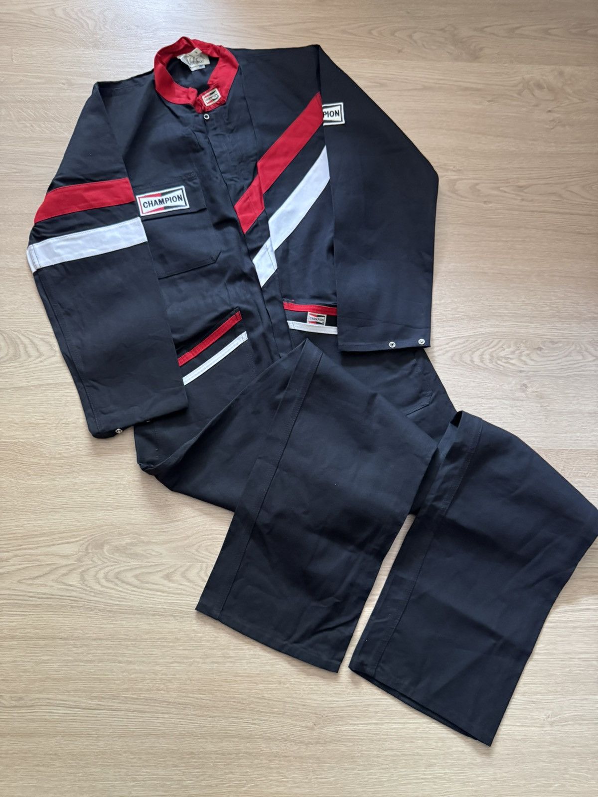 Vintage Vintage Champion Formula 1 Racing Moto Iconic Overalls Size US 32 / EU 48 - 1 Thumbnail