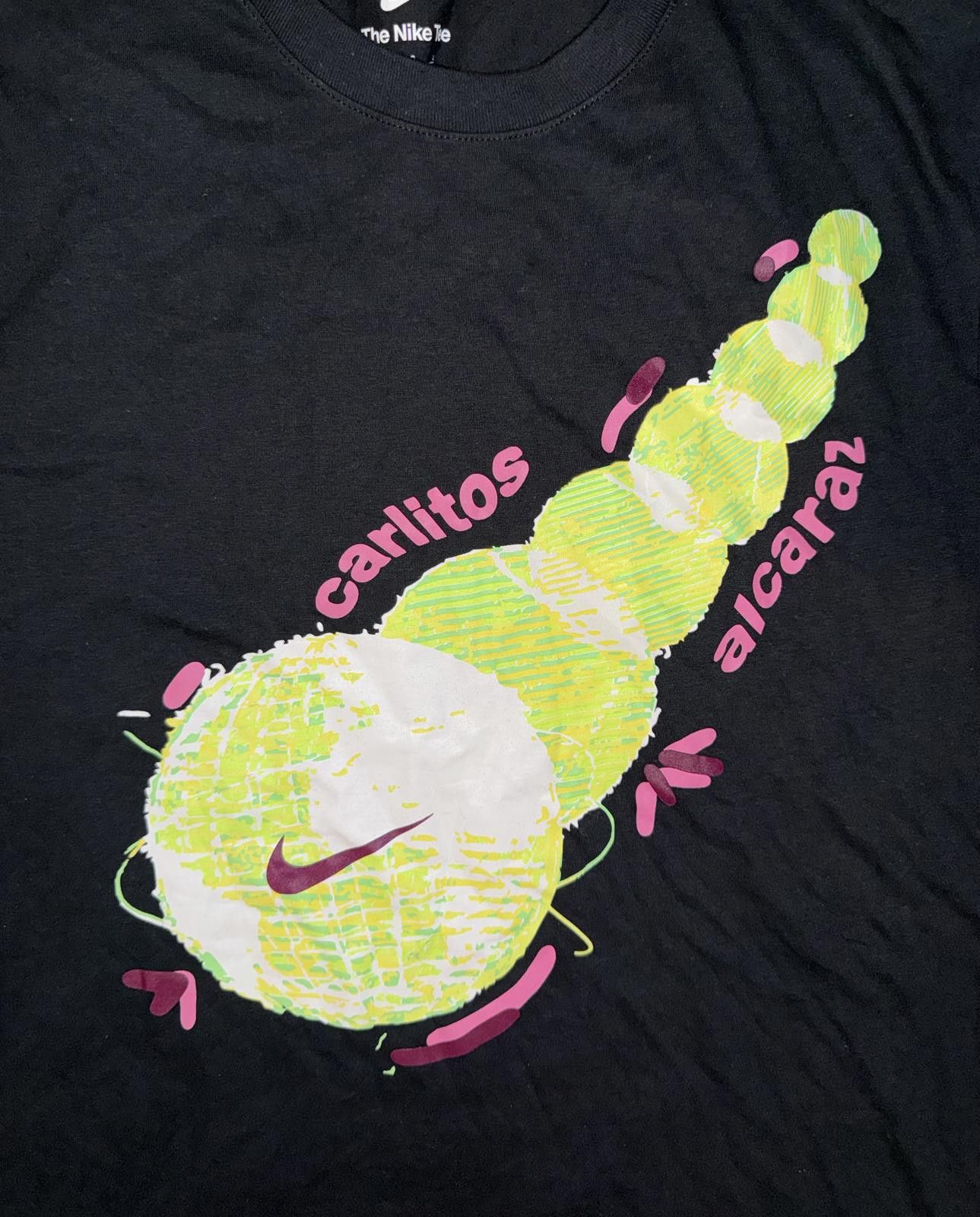 Nike Nike Men's Carlos Alcaraz Graphic Tennis Ball T-Shirt Size US L / EU 52-54 / 3 - 3 Thumbnail