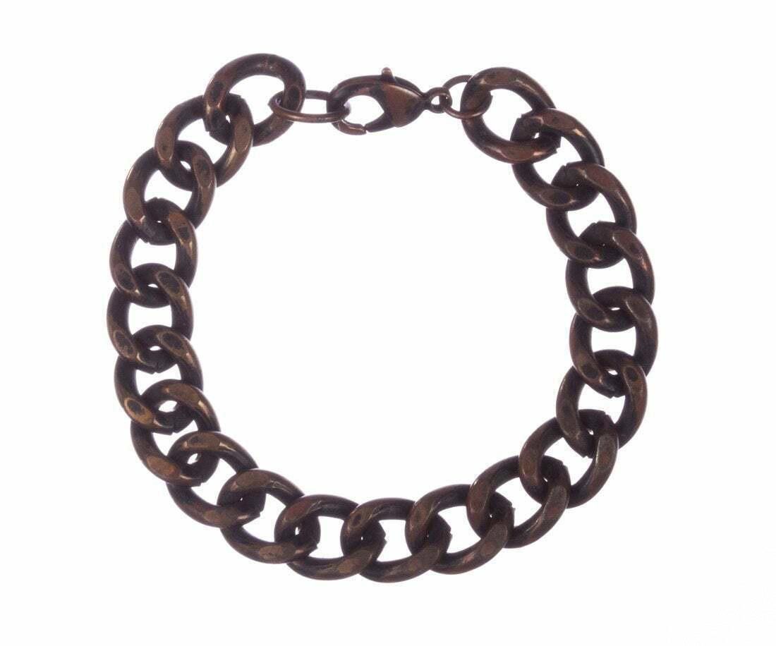 Designer Copper Chain Link Bracelet Size ONE SIZE - 1 Thumbnail