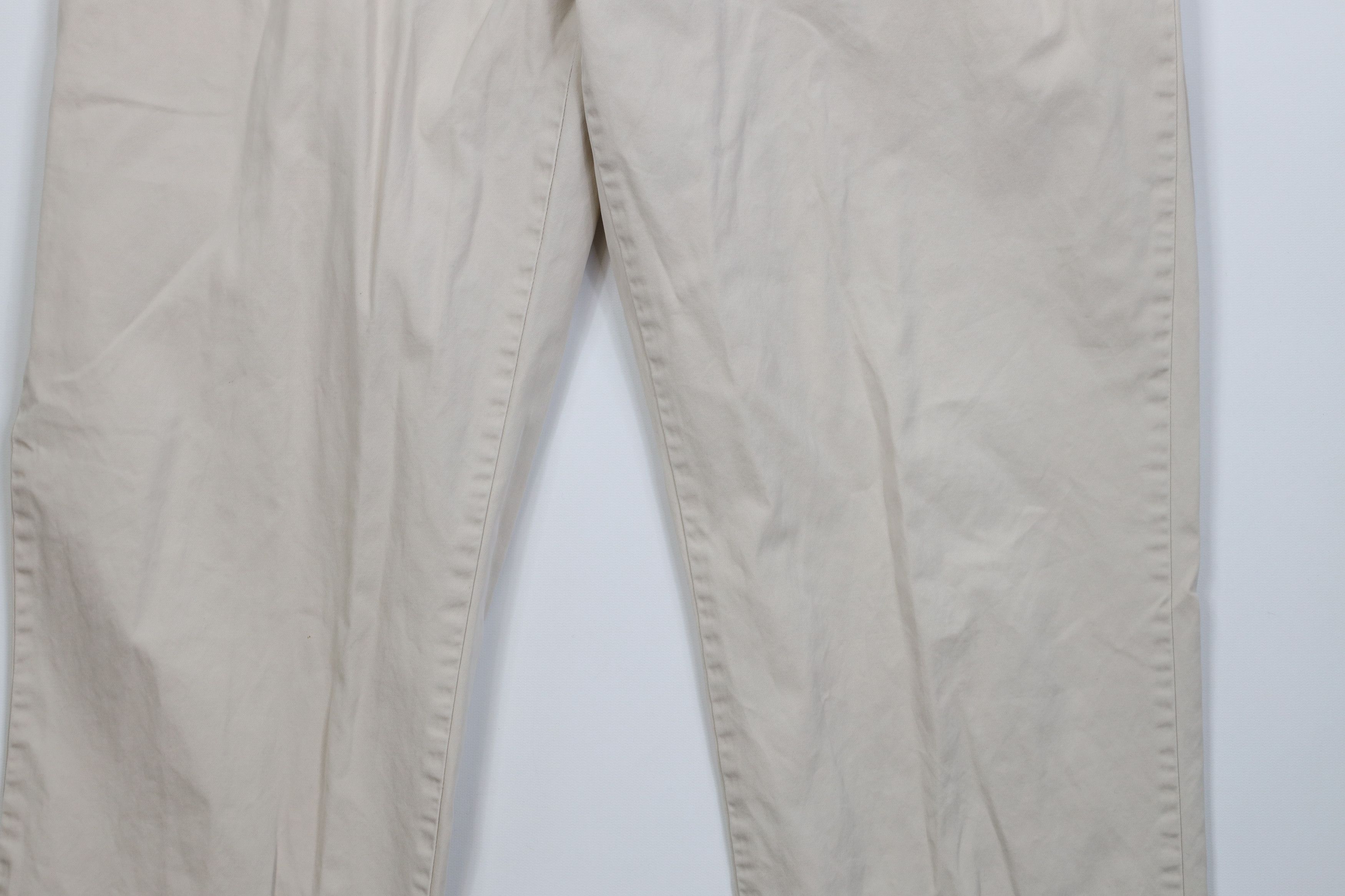 Ralph Lauren Vintage 90s Ralph Lauren Prospect Wide Leg Chino Pants Stone Size US 38 / EU 54 - 4 Thumbnail
