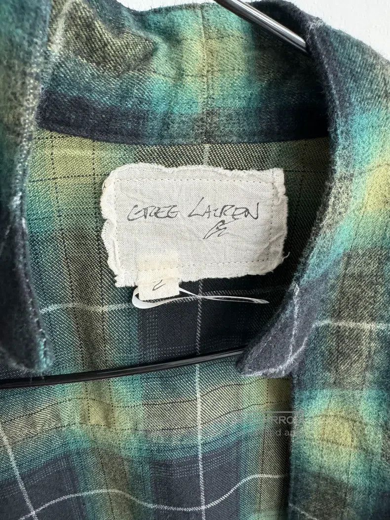 Greg Lauren Greg Lauren Green robe shirt Size US M / EU 48-50 / 2 - 2 Thumbnail