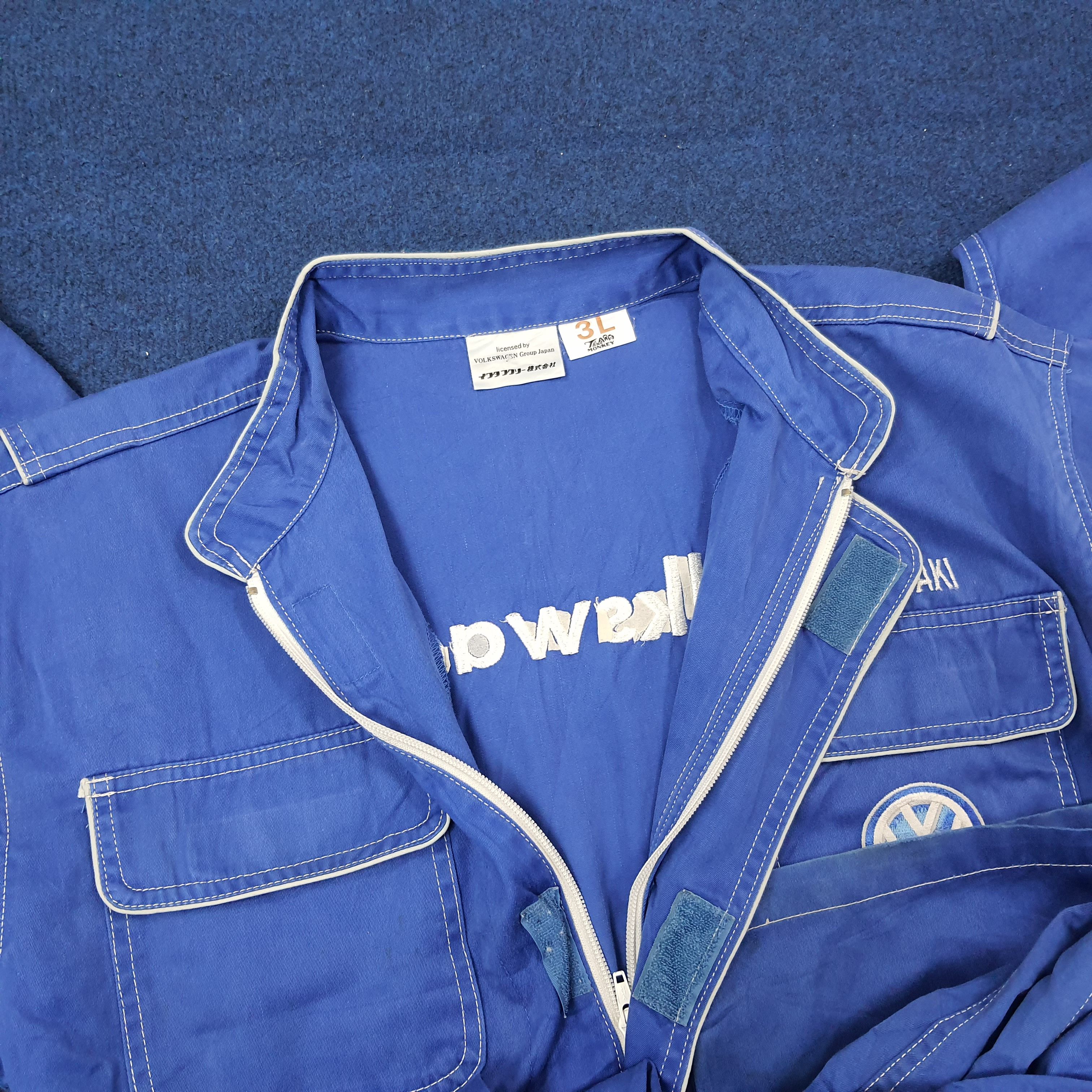 Vintage Vintage Volkswagen Automobile Work Wear Coverall C263N3 Size US L / EU 52-54 / 3 - 7 Thumbnail