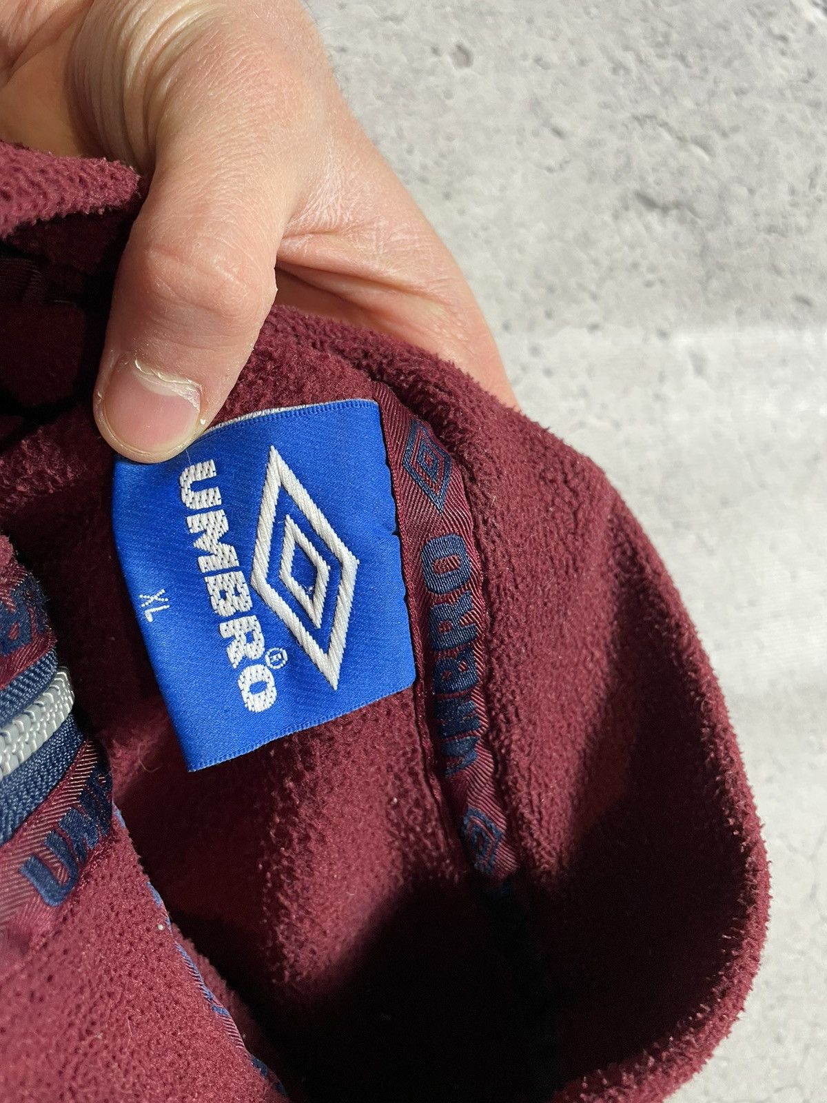 Umbro Vintage 90s Umbro Big Logo Retro Fleece Jacket Y2K Size US XL / EU 56 / 4 - 8 Thumbnail