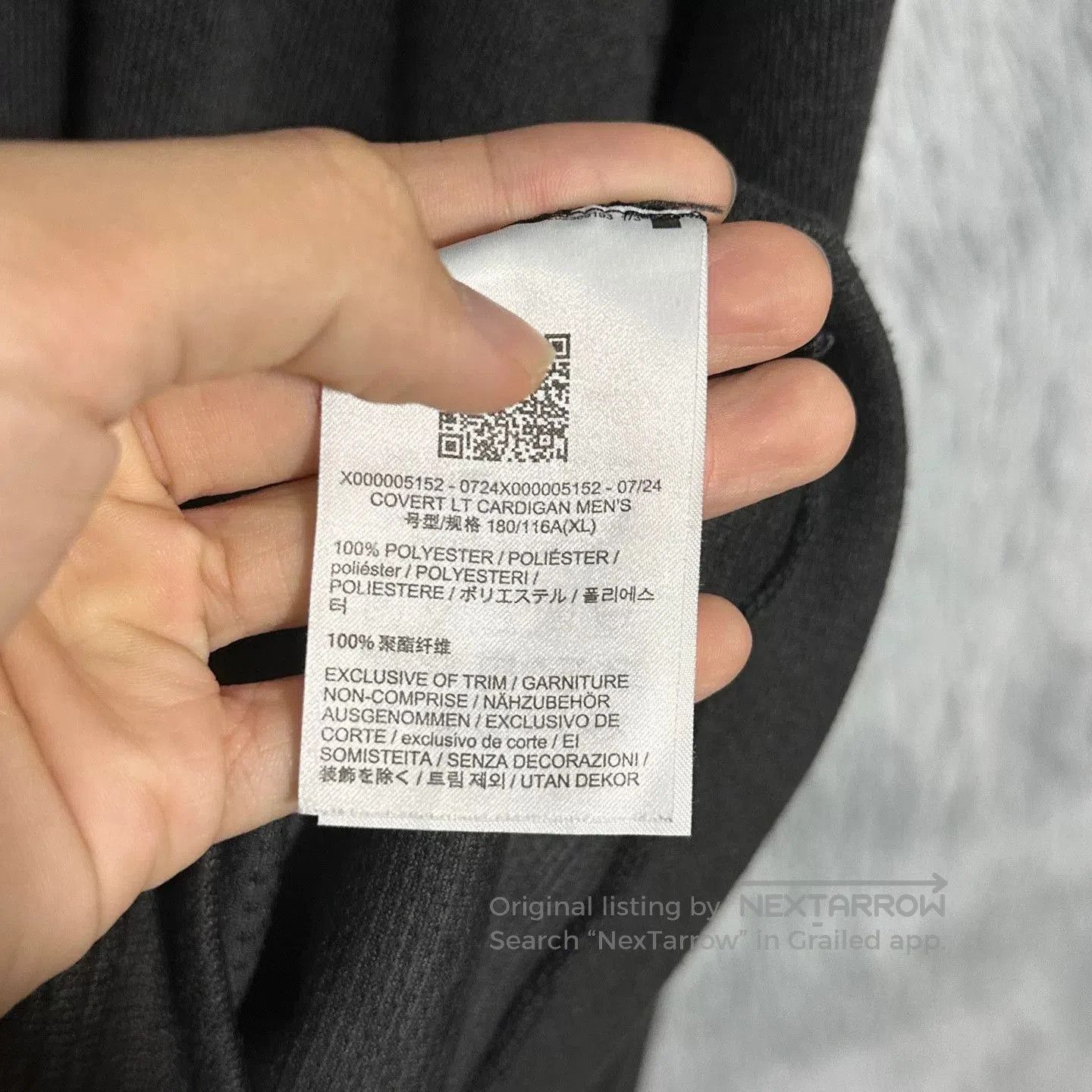 Arc'teryx arcteryx covert lt fleece jacket black xl. Size US XL / EU 56 / 4 - 5 Thumbnail