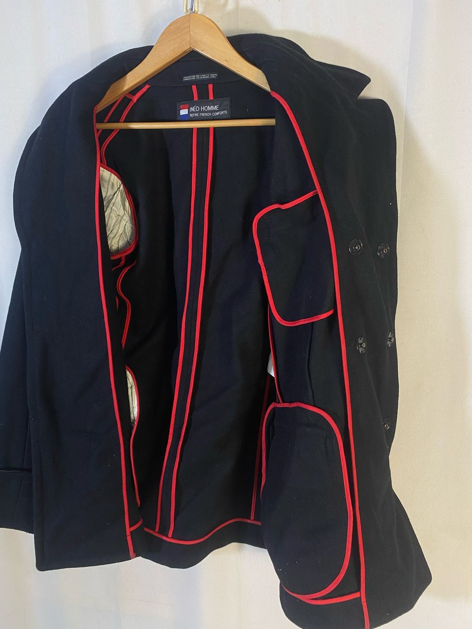 Japanese Brand × Yohji Yamamoto Unisex🔥Ined homme wool jacket by yohji Yamamoto Size US M / EU 48-50 / 2 - 5 Thumbnail