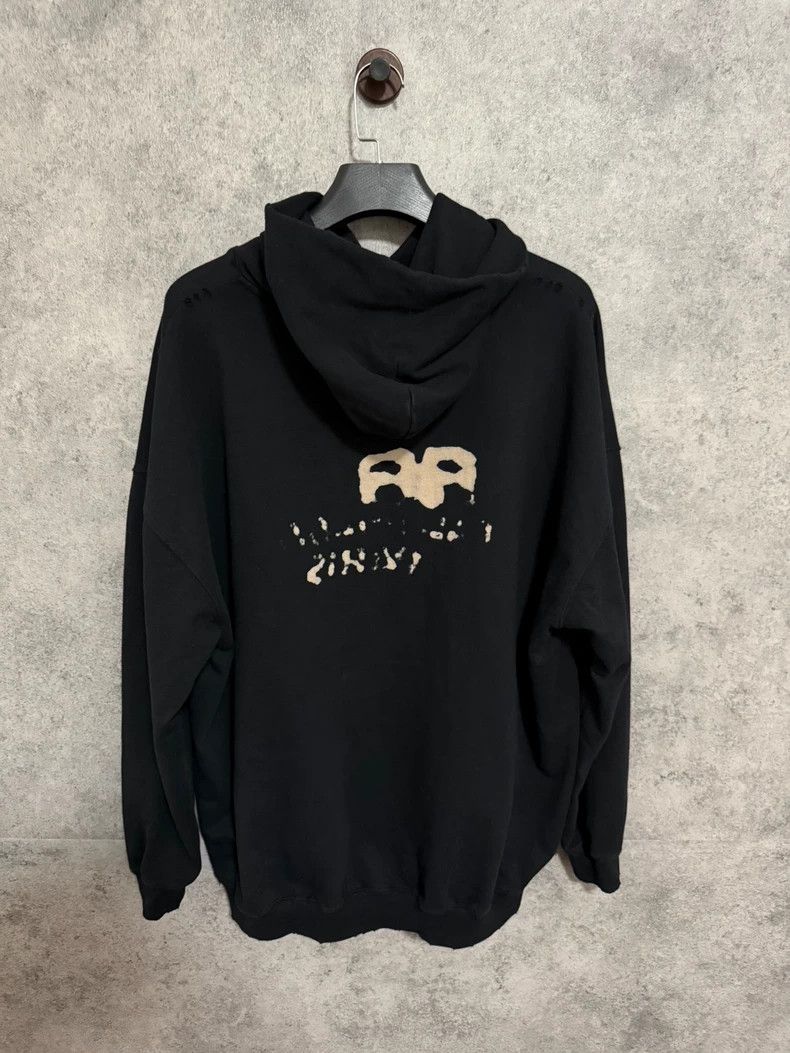 Balenciaga Balenciaga Graffiti Hoodie Black Size US S / EU 44-46 / 1 - 5 Thumbnail