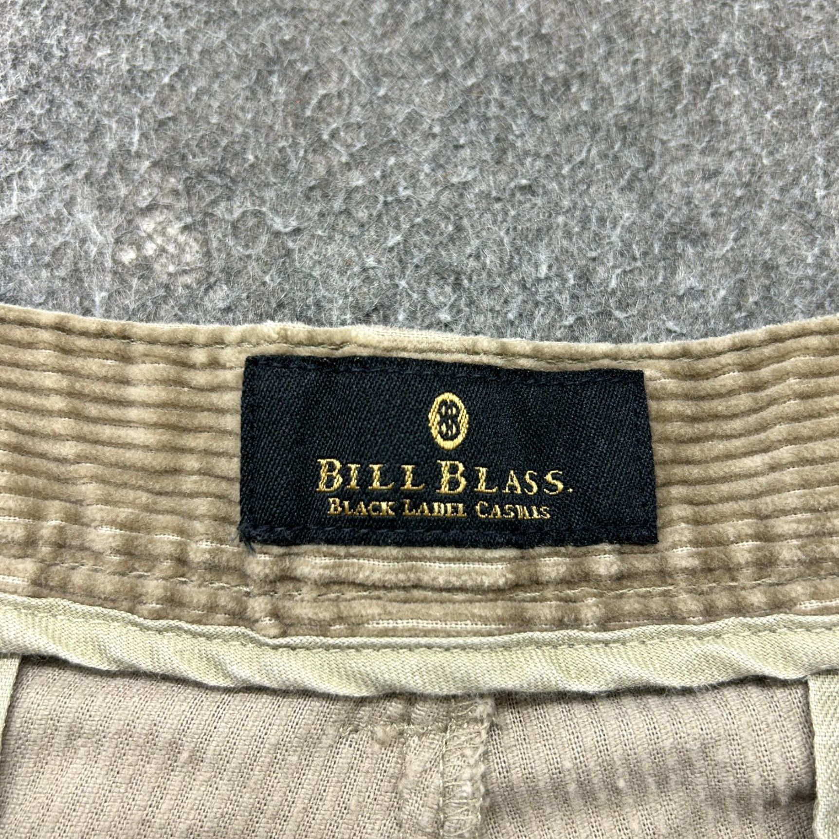 Bill Blass VINTAGE Bill Blass Corduroy Pants Mens 36x29 Brown Chino Pleated Baggy Loose 90s Size US 36 / EU 52 - 5 Thumbnail