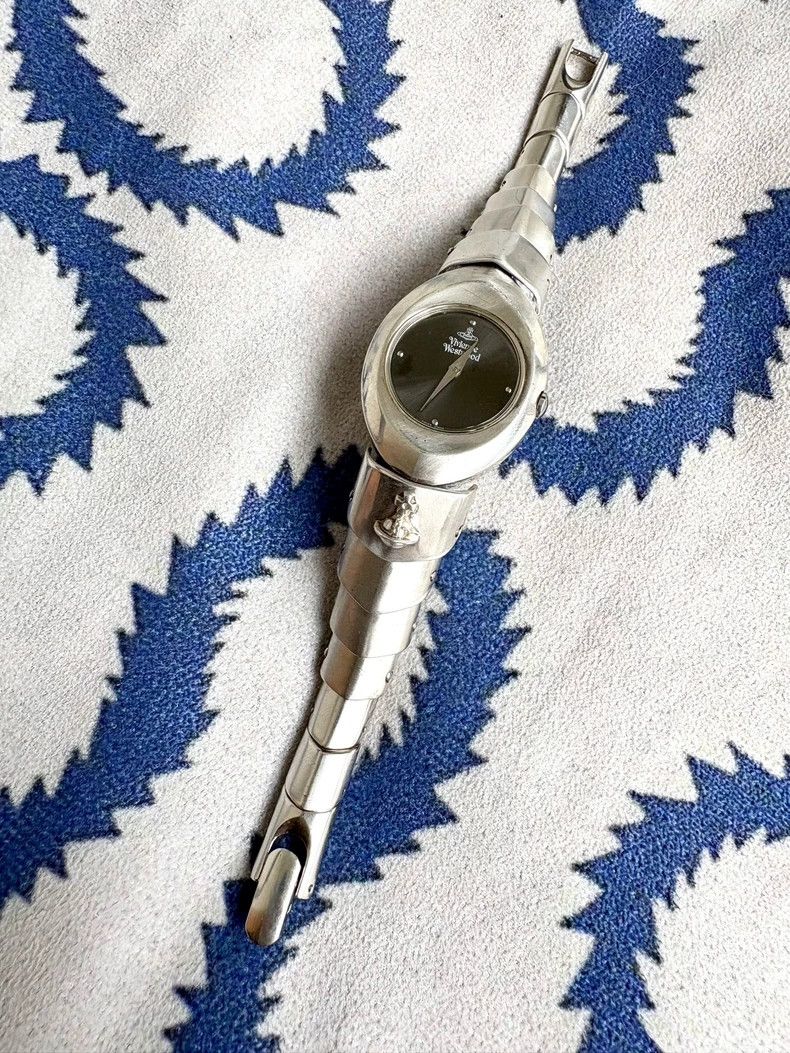 Vivienne Westwood 925 Silver Armor Watch - dmc