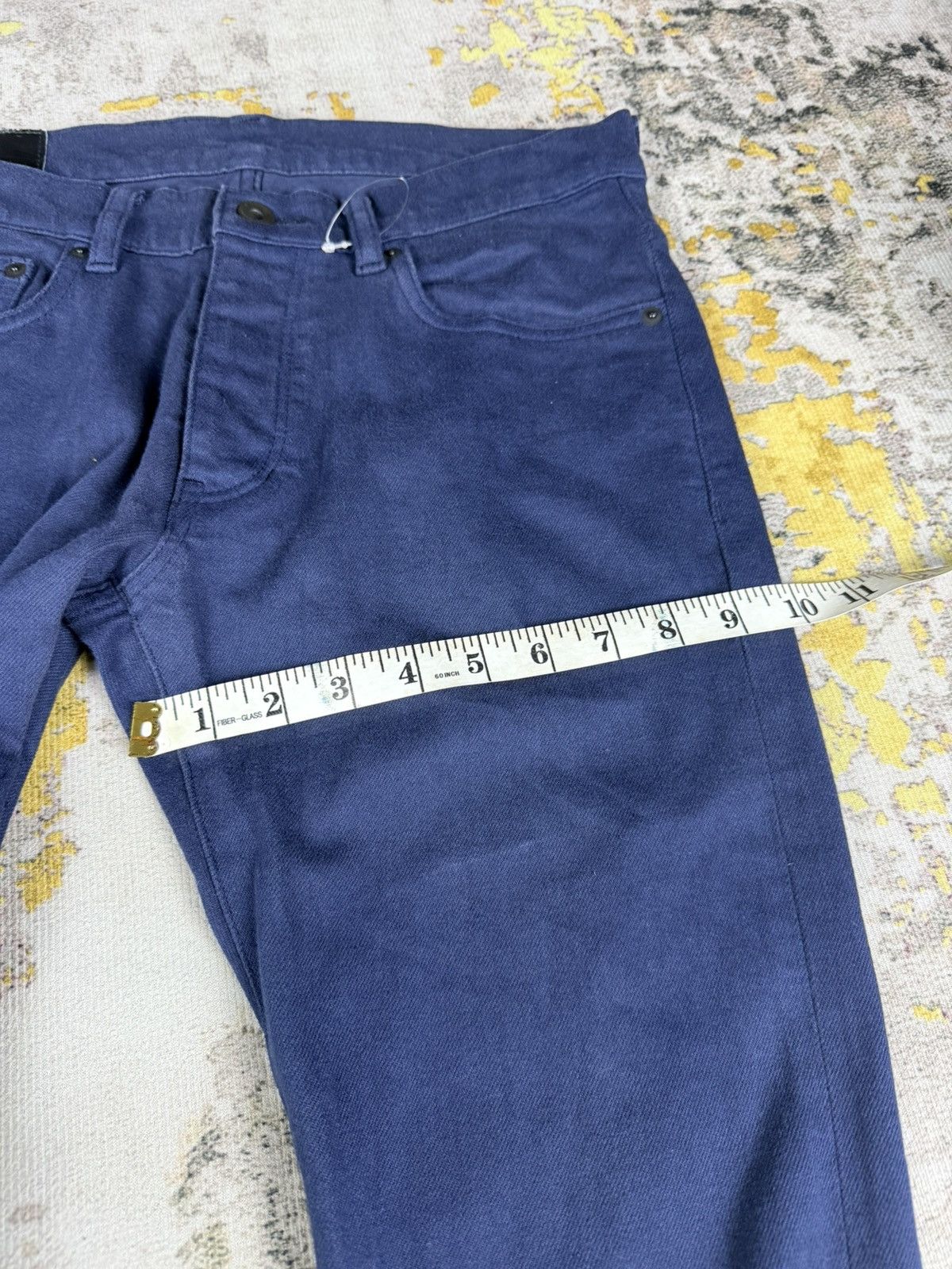 Attachment Attachment By Kazuyuki Kumagai-Navy Denim Straight Jeans Size US 30 / EU 46 - 6 Thumbnail